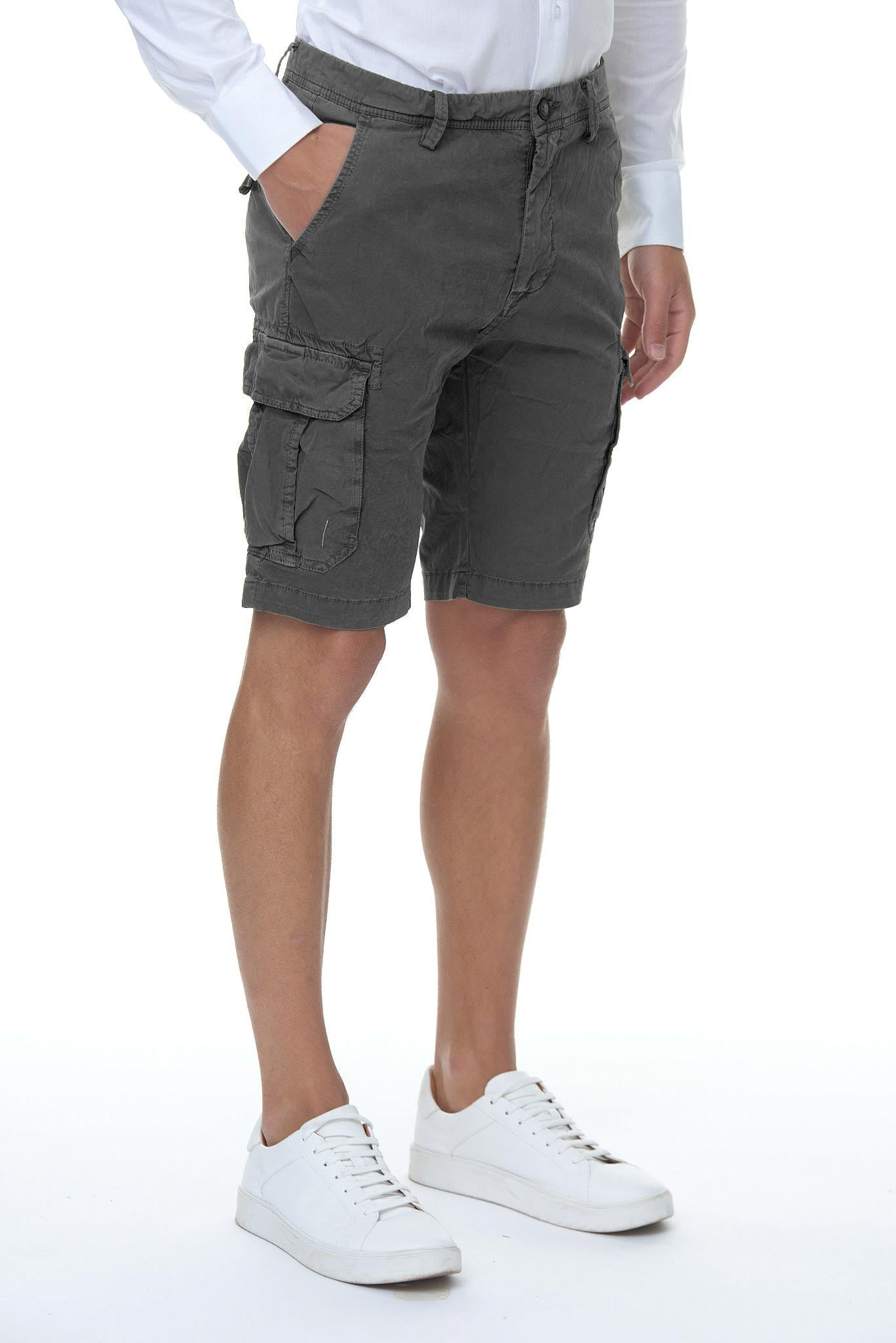 Bermuda man with gray pockets