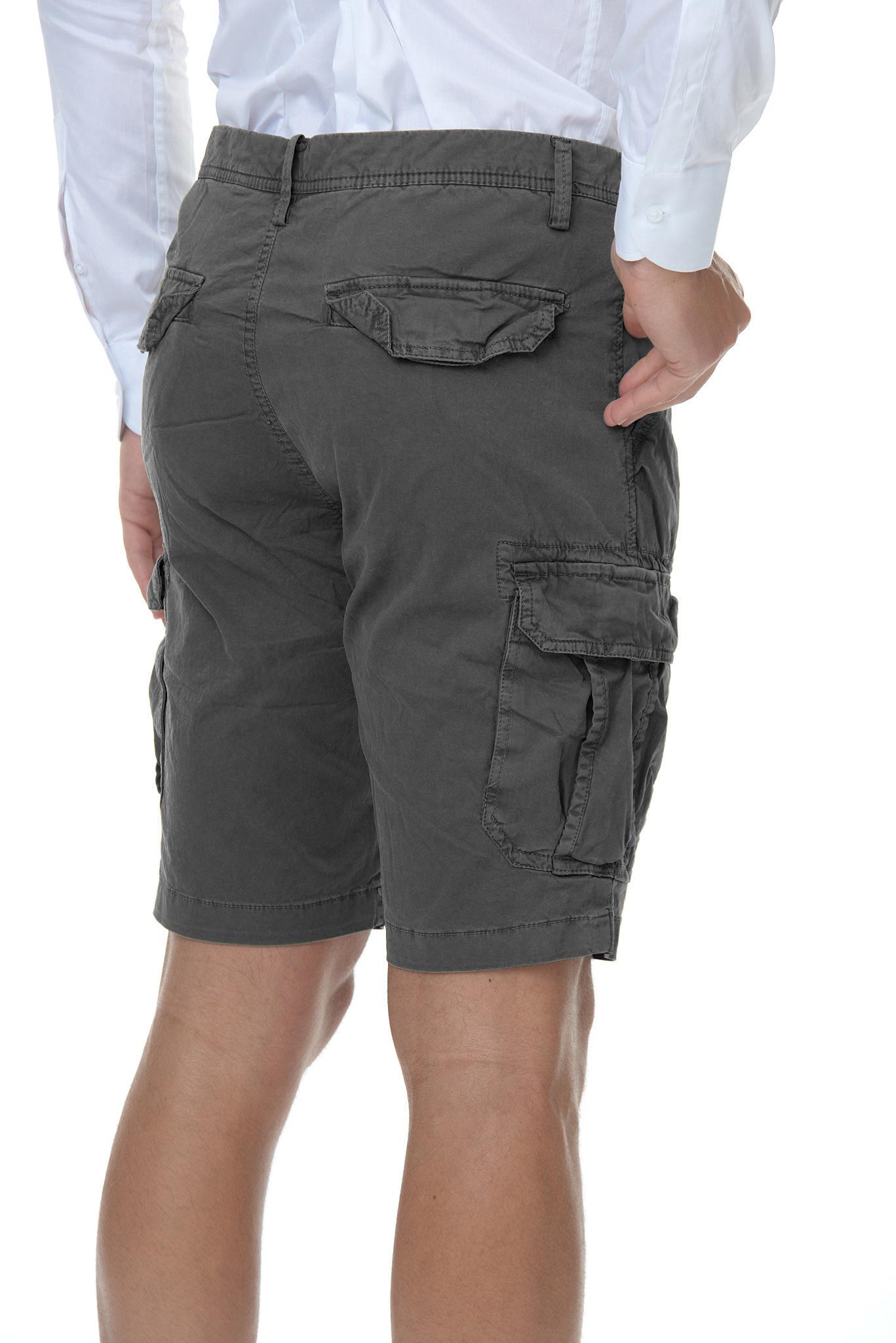 Bermuda man with gray pockets