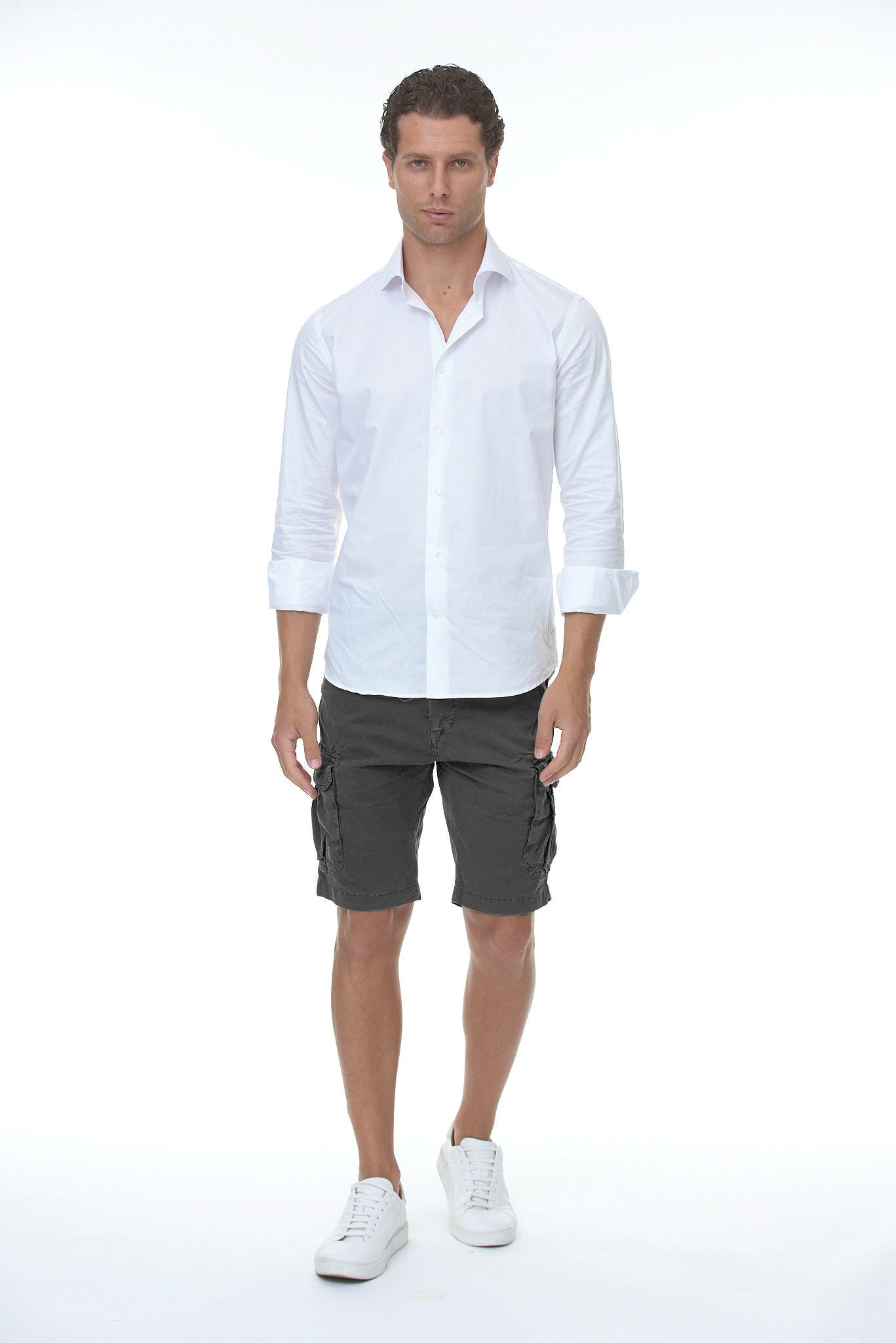 Bermuda man with gray pockets