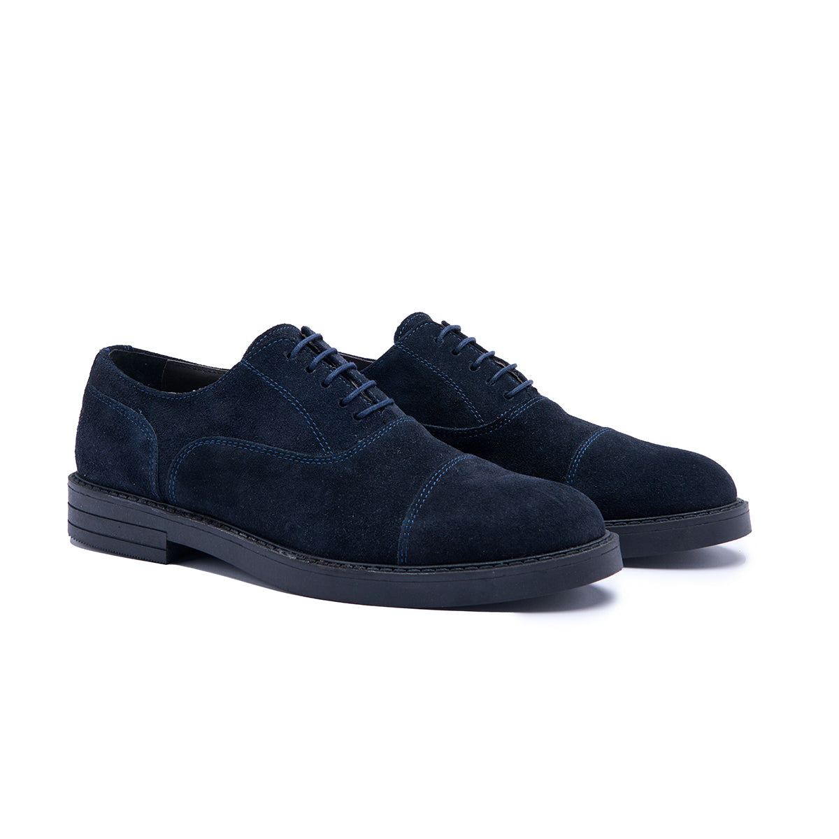 Blue Navy suede shoes