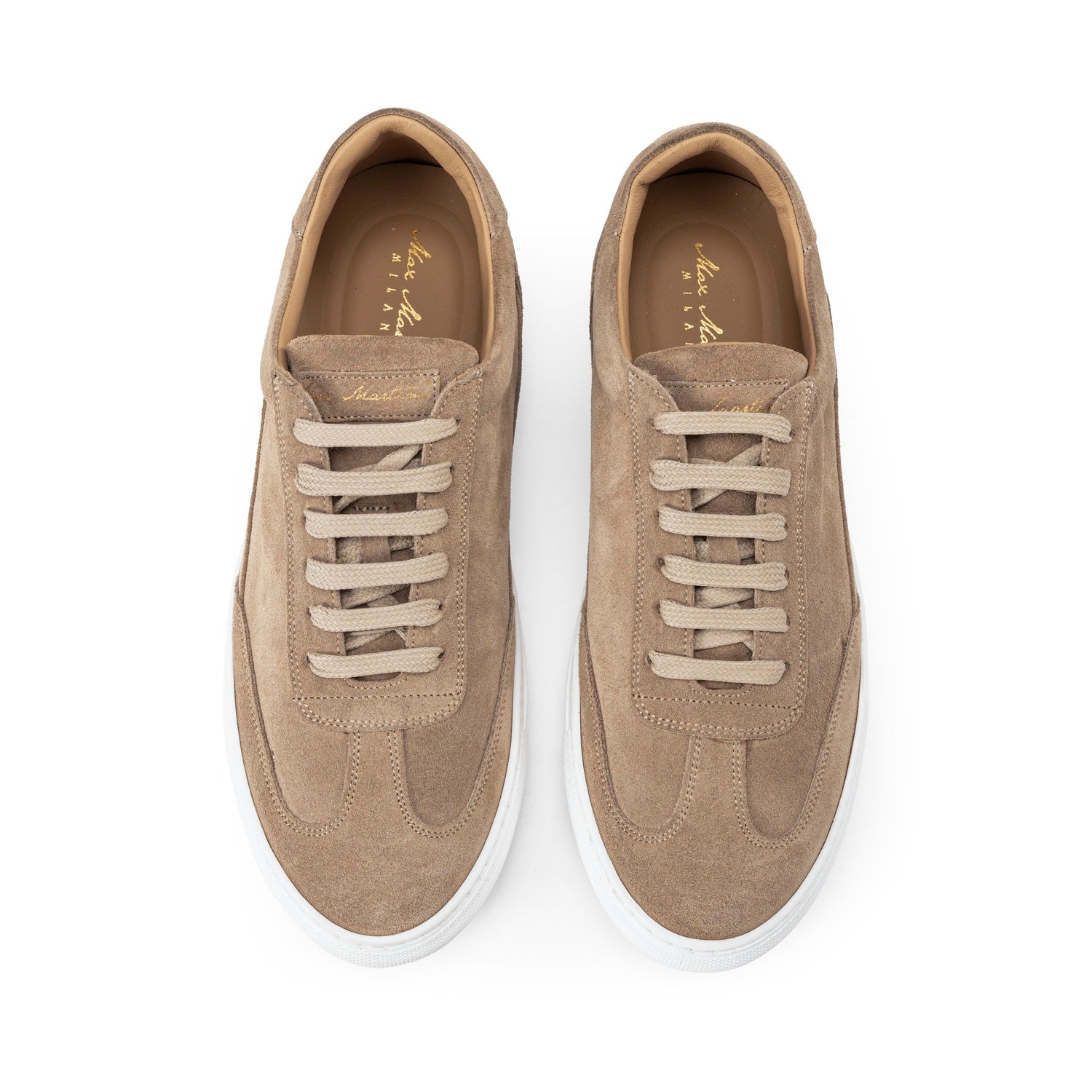 Sneakers Uomo Camoscio Beige Florida