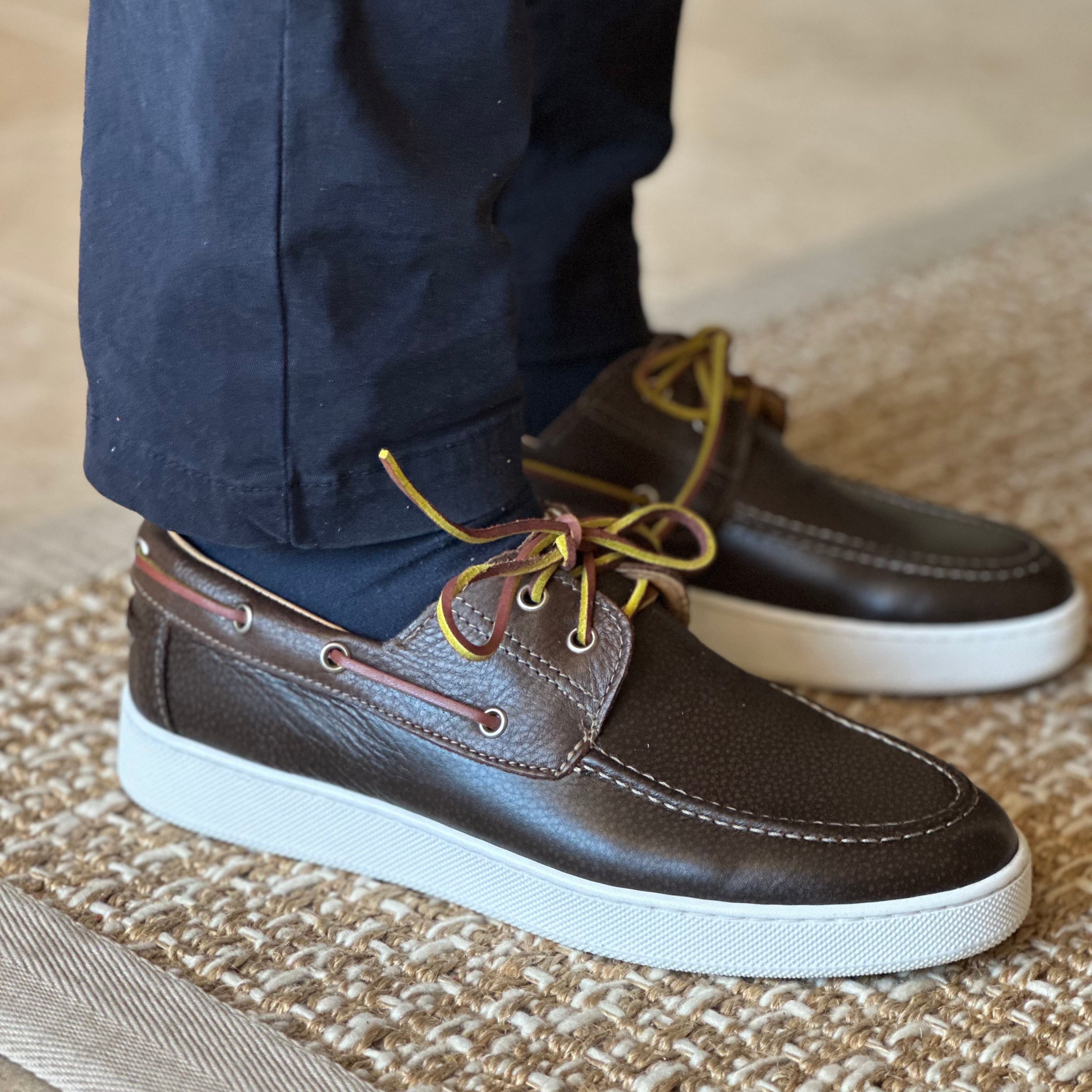 Boat brown boat shoe