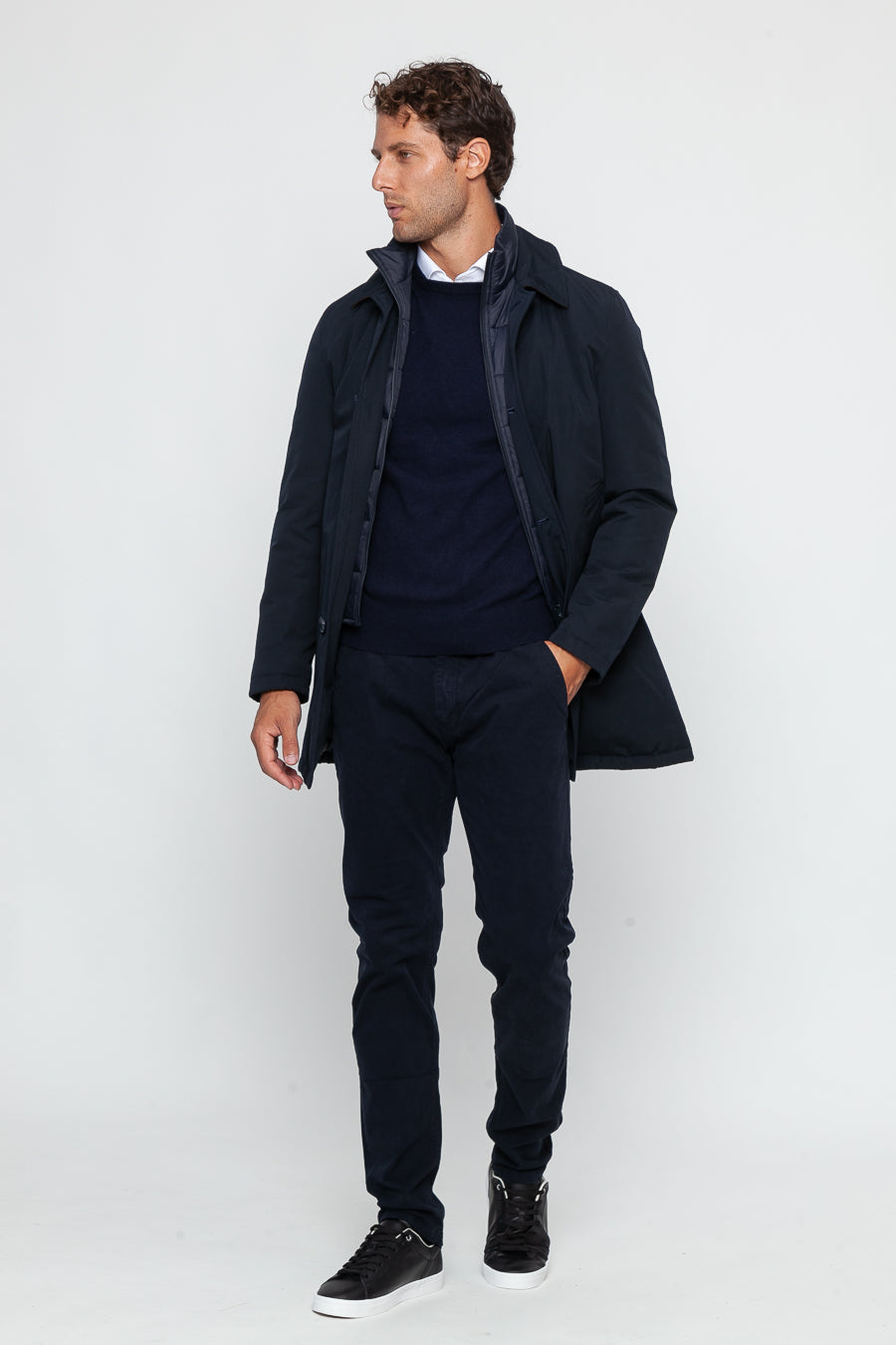 Blue Navy technical jacket