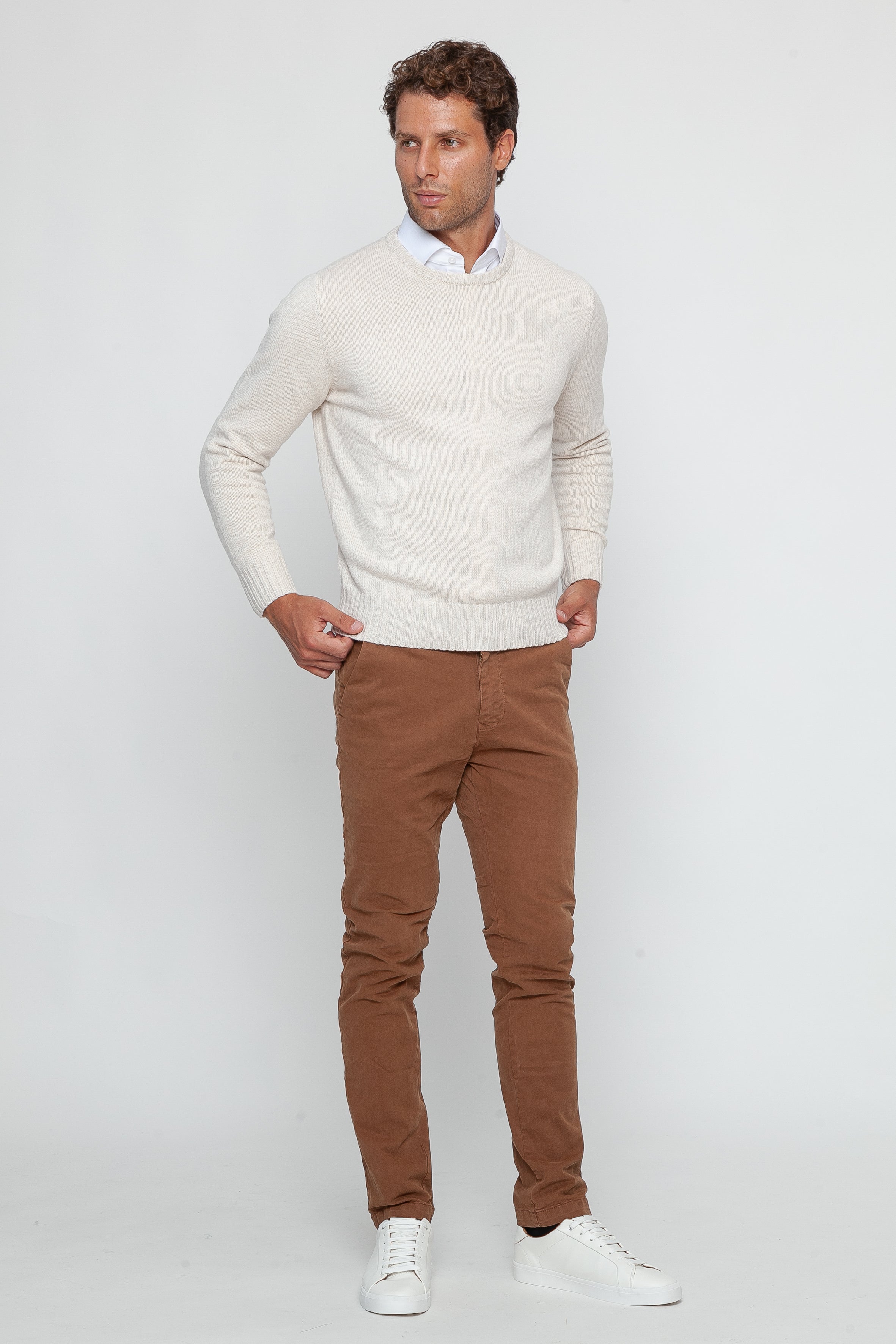 Beige Kamelhose (15)