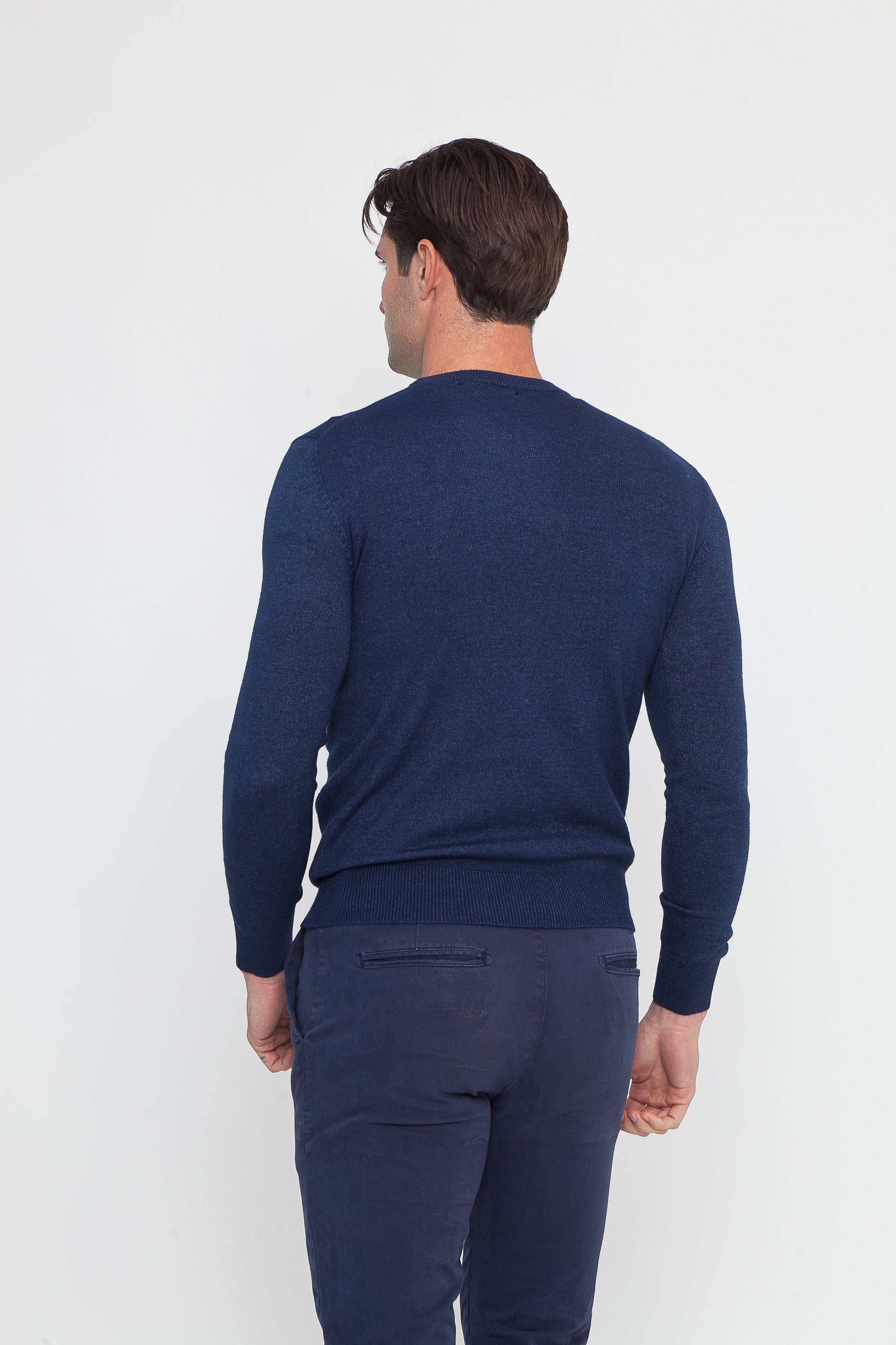 Blue J Viscose Blend Crewneck