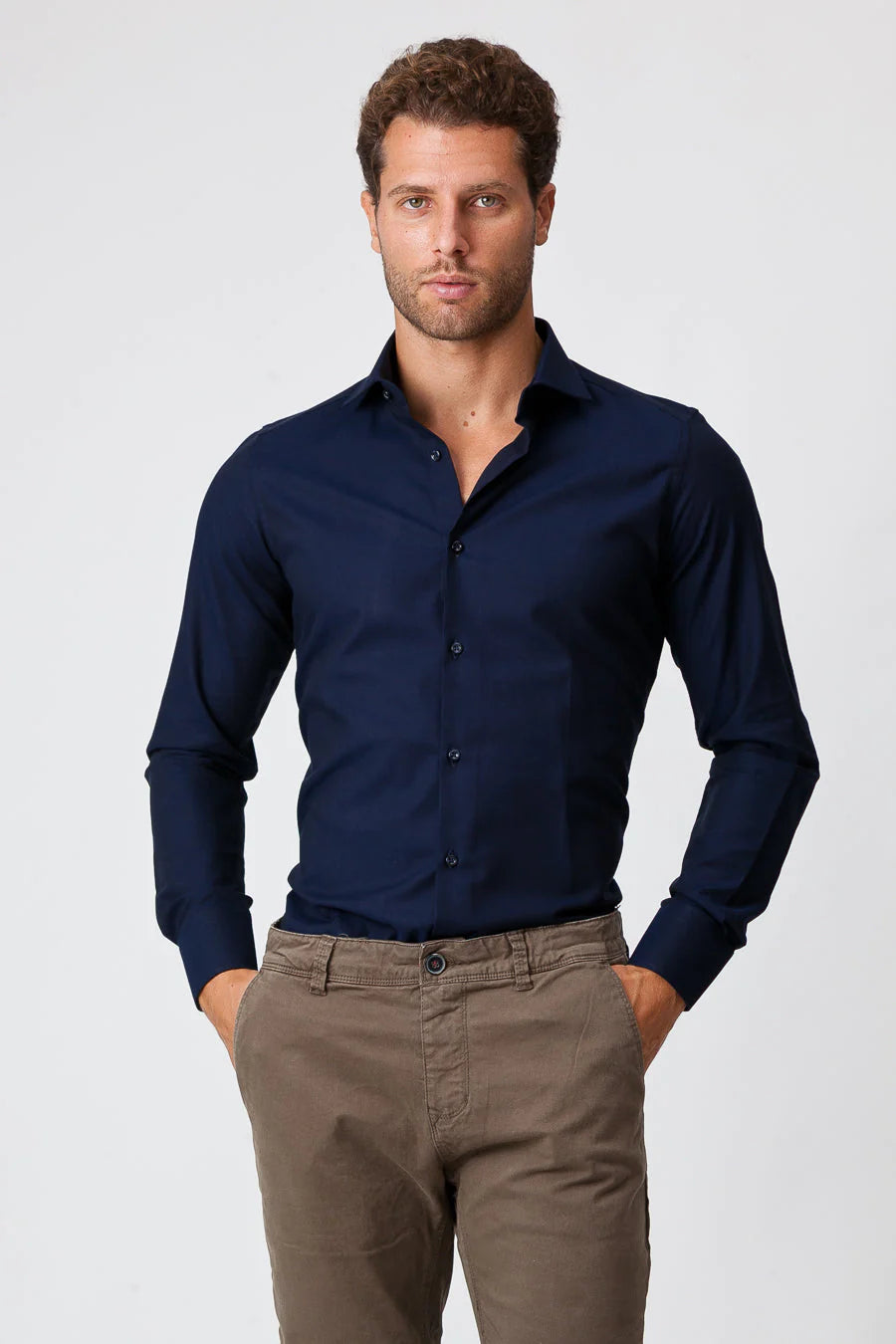 Blue Made in Italy shirt