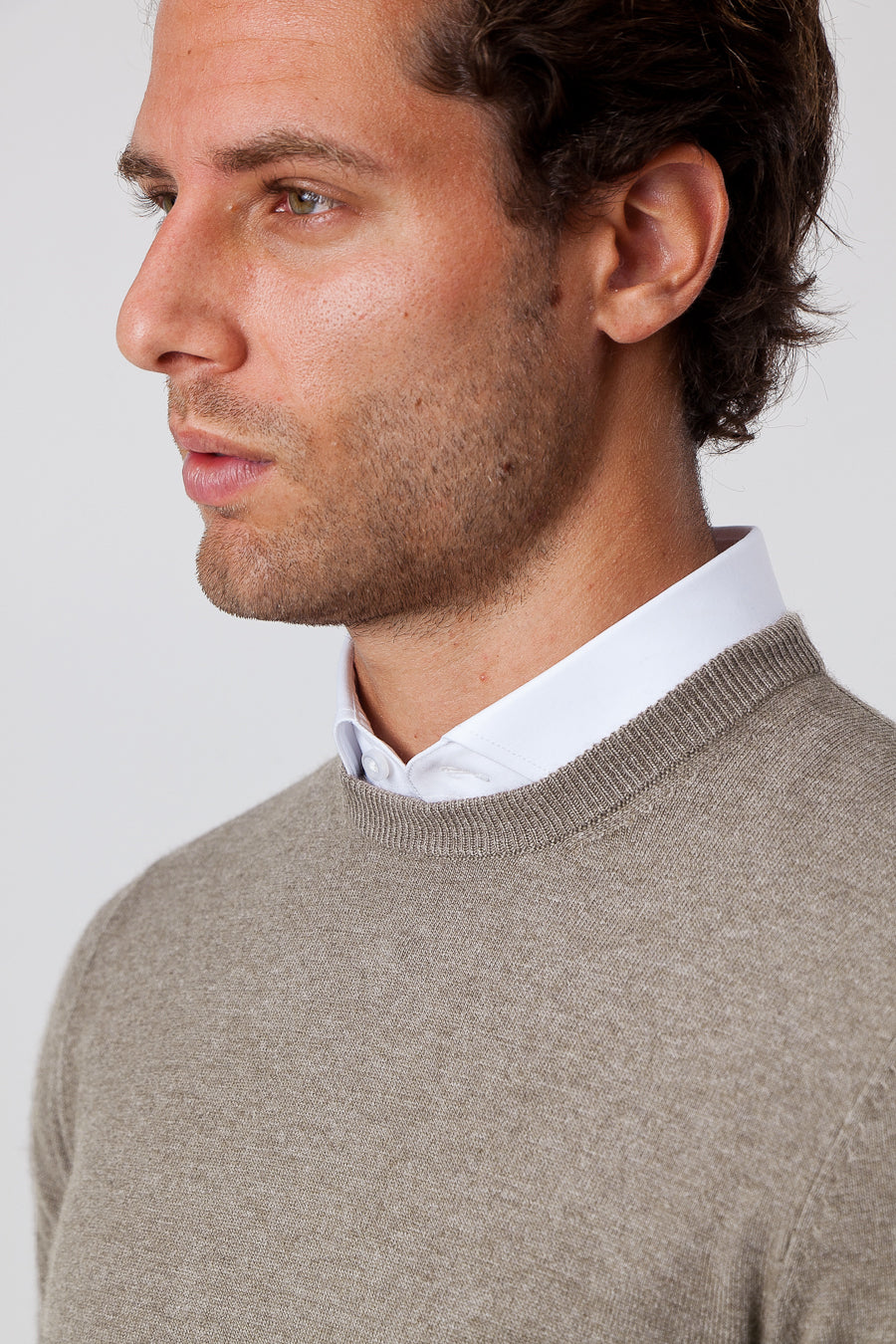 Cashmere and Wool Crewneck