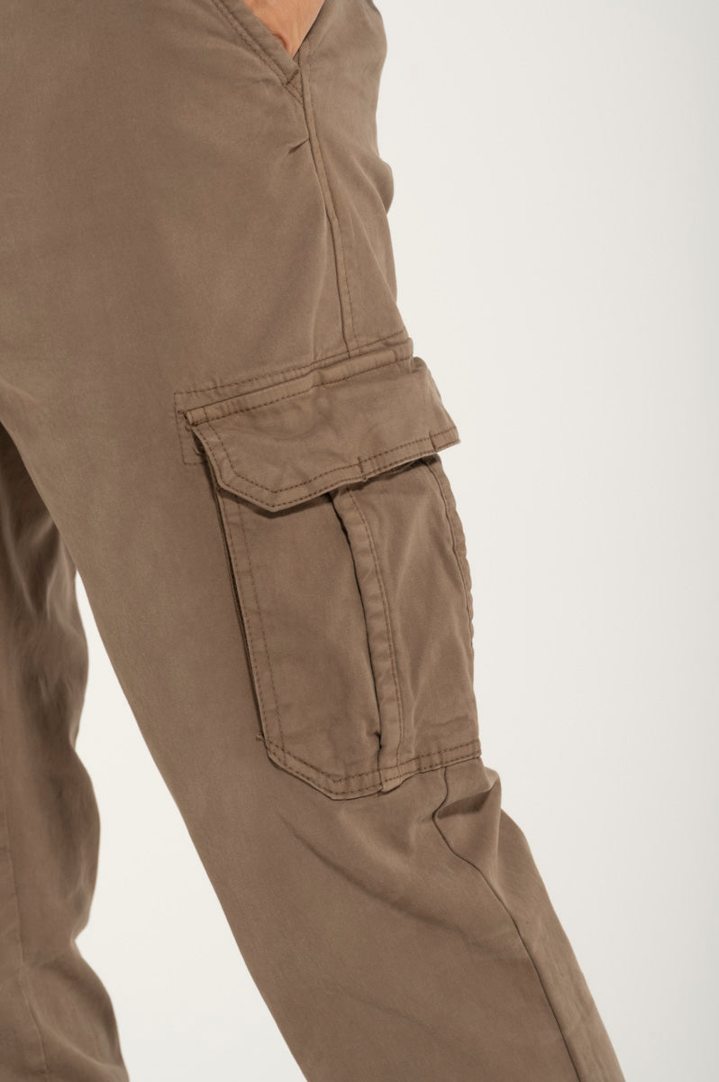 Beige Tasconi trousers