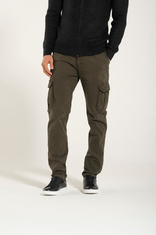 Military Green Tasconi Trousers