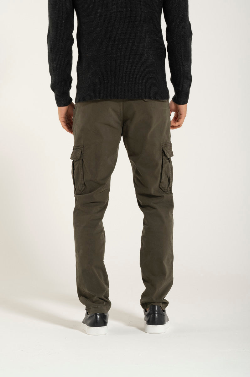 Military Green Tasconi Trousers