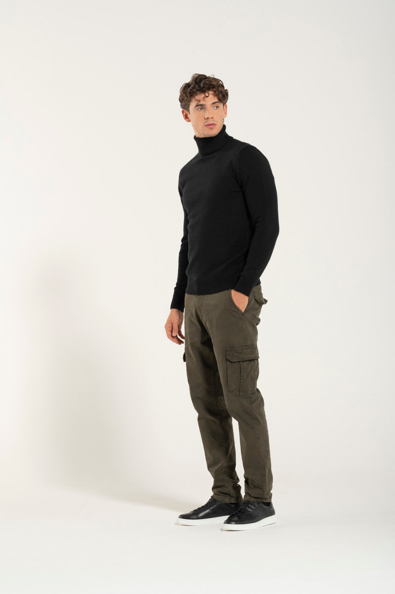 Military Green Tasconi Trousers