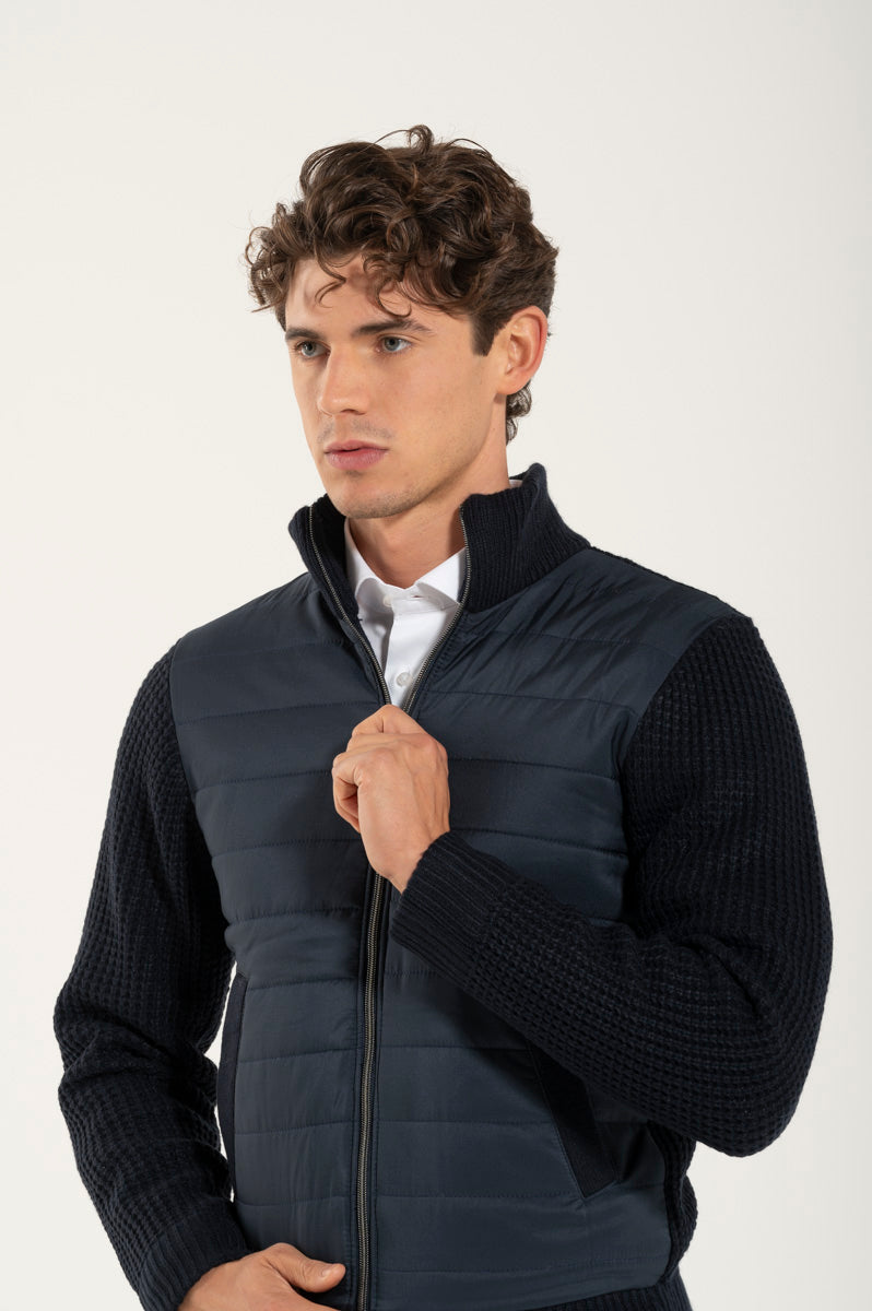 Maglione Giubbino Blue Navy