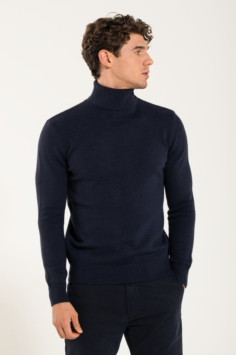 Dolve Vita Cashmere e Lana Blue Navy